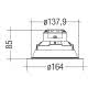LOOP XL 23W 4000K 2000LM   BI - SIDE ILLUMINAZIONE 57406/LBN - SIDE ILLUMINAZIONE 57406/LBN product photo Photo 03 2XS