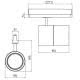 BEND M SLIM tipologia Proiettori famiglia BEND / M SLIM - SIDE ILLUMINAZIONE 67356-LBC-60 product photo Photo 03 2XS