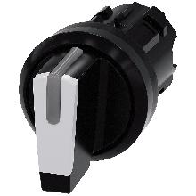 SEL. (LUM) LEVA BIANCO PERMANENTE 3POS - SIEMENS 3SU10022BL600AA0 - SIEMENS 3SU10022BL600AA0 product photo