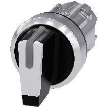 SEL. (LUM) LEVA BIANCO PERMANENTE 3POS - SIEMENS 3SU10522BL600AA0 - SIEMENS 3SU10522BL600AA0 product photo