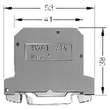 MORS. UNIP. DI TERRA 16MMQ ATT. - SIEMENS 8WA10111PK00 - SIEMENS 8WA10111PK00 product photo