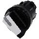 SEL. (LUM) LEVA BIANCO PERMANENTE 2POS - SIEMENS 3SU10022BF600AA0 - SIEMENS 3SU10022BF600AA0 product photo Photo 01 2XS