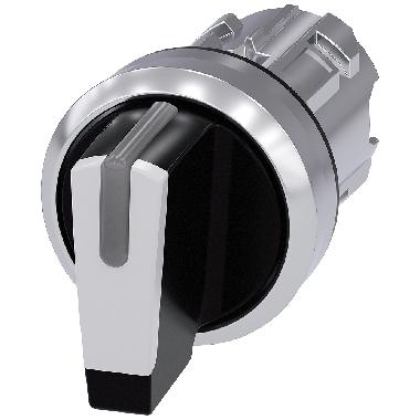 SEL. (LUM) LEVA BIANCO PERMANENTE 3POS - SIEMENS 3SU10522BL600AA0 - SIEMENS 3SU10522BL600AA0 product photo Photo 01 3XL