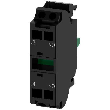 BLOCCHETTO CONTATTI MOLLA 1NA - SIEMENS 3SU14001AA103BA0 - SIEMENS 3SU14001AA103BA0 product photo Photo 01 3XL
