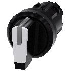SEL. (LUM) LEVA BIANCO PERMANENTE 3POS - SIEMENS 3SU10022BL600AA0 - SIEMENS 3SU10022BL600AA0 product photo