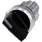 SEL.LUM MET LEVA NERO PERM. 2POS - SIEMENS 3SU10522BF100AA0 - SIEMENS 3SU10522BF100AA0 product photo