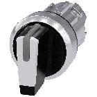 SEL. (LUM) LEVA BIANCO PERMANENTE 3POS - SIEMENS 3SU10522BL600AA0 - SIEMENS 3SU10522BL600AA0 product photo