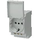 PRESA SCHUKO 2P+T 16A 250V 2,5UM - SIEMENS 5TE6802 - SIEMENS 5TE6802 product photo