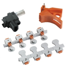 MORSETTIERA RIPART. C120/NG125 CONF. 4 - SCHNEIDER ELECTRIC 19091 - SCHNEIDER ELECTRIC 19091 product photo