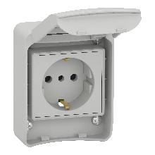 PRESA INC.SCHUKO 2P+T 230V - SCHNEIDER ELECTRIC 81141 - SCHNEIDER ELECTRIC 81141 - SCHNEIDER ELECTRIC 81141 product photo