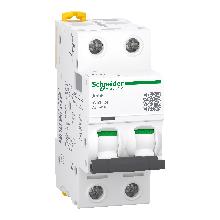 Interruttore magnetotermico iC60L 2P C 4A 15000A - SCHNEIDER ELECTRIC A9F94204 product photo