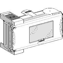 Canalis - Unit?  di derivazione per modulari - 63 A - Moduli 8 x 18 mm - 3L+N+PE - SCHNEIDER ELECTRIC KSB63SM48 product photo