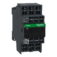 Contattore TeSys LC1D - 3 poli - AC3 440V 32 A - 24 V CC - SCHNEIDER ELECTRIC LC1D323BD product photo