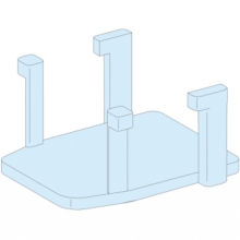 SUPPORTI OTTURATORI LINERGY 12 PZ - SCHNEIDER ELECTRIC LVS01109 - SCHNEIDER ELECTRIC LVS01109 product photo