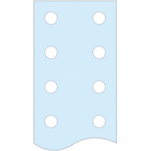Barra preforata PE 50X5 - SCHNEIDER ELECTRIC LVS04515 - SCHNEIDER ELECTRIC LVS04515 product photo