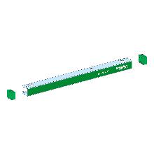 Cover Verde L800MM PRISMASET P - SCHNEIDER ELECTRIC LVS08643 product photo