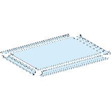 Piastra passacavi piena IP55 L650 P600 Prisma P - SCHNEIDER ELECTRIC LVS08686 product photo