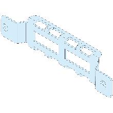 ADATTATORE SUPPORTI AMARRAGGIO CAVI P400 4 pz - SCHNEIDER ELECTRIC LVS08794 product photo