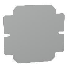 Piastra di fondo 150x150 per Spacial SBM - SCHNEIDER ELECTRIC NSYMM11SB product photo