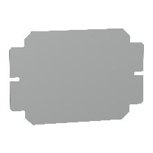 Piastra di fondo 150x200 per Spacial SBM - SCHNEIDER ELECTRIC NSYMM12SB product photo