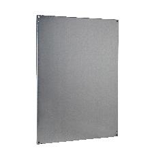 Piastra interna per montaggio apparecchiature in lamiera HxL 1600x600 mm - SCHNEIDER ELECTRIC NSYMP166 product photo