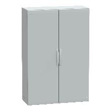 Armadio in poliestere con porta liscia 1500x1000x420 IP65 RAL 7035 - SCHNEIDER ELECTRIC NSYPLA15104G product photo