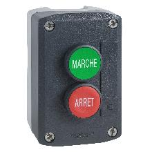 Pulsantiera XAL-D - funzione marcia o arresto - 1 NO+ 1 NC - SCHNEIDER ELECTRIC XALD224 product photo