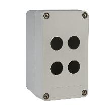Pulsantiera vuota XAP-A - plastica - 4 fori su 2 file - SCHNEIDER ELECTRIC XAPA1104 product photo