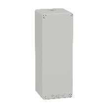 Pulsantiera in metallo grigia  M25 non forata 80X220X77 UL CSA - SCHNEIDER ELECTRIC XAPD44 product photo