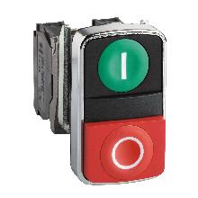 PULSANTE A DOPPIO TASTO ''I''-''O'' - SCHNEIDER ELECTRIC XB4BL73415 - SCHNEIDER ELECTRIC XB4BL73415 - SCHNEIDER ELECTRIC XB4BL73415 product photo