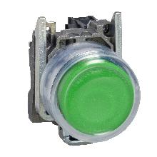 Pulsante verde D.22  - ad impulso - 1 NO - ATEX - SCHNEIDER ELECTRIC XB4BP31EX product photo