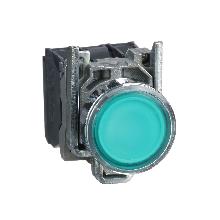 PULSANTE LUMINOSO VERDE LED 24V - SCHNEIDER ELECTRIC XB4BW33B5 - SCHNEIDER ELECTRIC XB4BW33B5 - SCHNEIDER ELECTRIC XB4BW33B5 product photo