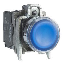 PULSANTE LUMINOSO BLU LED 230V - SCHNEIDER ELECTRIC XB4BW36M5 - SCHNEIDER ELECTRIC XB4BW36M5 - SCHNEIDER ELECTRIC XB4BW36M5 product photo