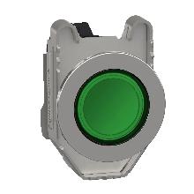 Lampada spia verde filopannello  LED universale 230 VAC- D.30 - SCHNEIDER ELECTRIC XB4FVM3 product photo