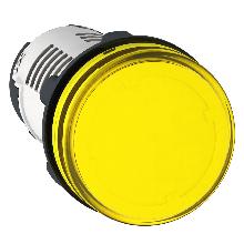 Lampada spia D.22 - gialla - LED integrato - 230..240V - SCHNEIDER ELECTRIC XB7EV05MP product photo