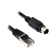 Collegamento seriale Uni-Telway/Modbus - L = 2,5 m - 1 mini DIN femmina + RJ45 - SCHNEIDER ELECTRIC XBTZ9780 product photo