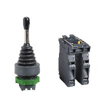 Manipolatore D. 22 - 5 posizioni - con ritorno a posizione 0 - 1NO - SCHNEIDER ELECTRIC XD5PA24 product photo