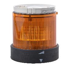 Elemento luminoso - c/diffusore - luce fissa - arancio - 24V AC/DC - SCHNEIDER ELECTRIC XVBC2B5D product photo