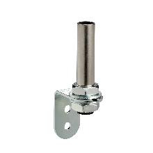 Tubo di supporto in alluminio c/staffa in metallo l=100mm - XVM - SCHNEIDER ELECTRIC XVMZ02T product photo