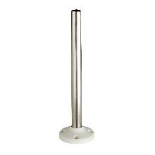 Tubo di supporto c/base di fissaggio l=250mm - alluminio bianco - XVM - SCHNEIDER ELECTRIC XVMZ03 product photo