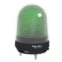 Dispositivo a luce rotante, con buzzer, 100-230 VAC, verde - SCHNEIDER ELECTRIC XVR3M03S product photo