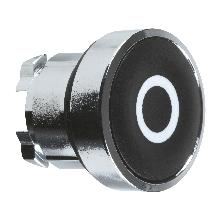 Testa pulsante D. 22 - ad impulso - filoghiera - nera - o - SCHNEIDER ELECTRIC ZB4BA232 product photo