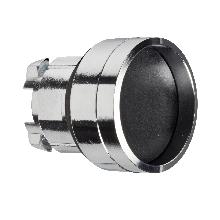 Testa pulsante D. 22 - ad impulso - incassata - nera - senza marcatura - SCHNEIDER ELECTRIC ZB4BA26 product photo