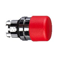 Testa pulsante D. 22  - ad impulso - fungo ? 30 - rossa - SCHNEIDER ELECTRIC ZB4BC44 product photo