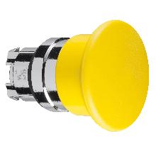 Testa pulsante D. 22  - ad impulso - fungo ? 40mm - giallo - SCHNEIDER ELECTRIC ZB4BC5 product photo