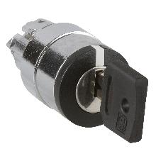 TESTA SELETTORE A CHIAVE AZZURRA 2 POSIZIONI - SCHNEIDER ELECTRIC ZB4BG02F046 product photo