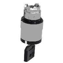 Testa selettore D.22 - 2 posizione - chiave rossa - estrazione chiave a sx - SCHNEIDER ELECTRIC ZB4BG2F034 product photo