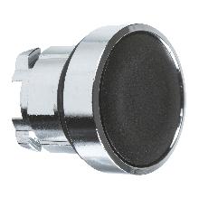 Testa pulsante D.22 - passo-passo - filoghiera - nera - SCHNEIDER ELECTRIC ZB4BH02 product photo