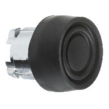 Testa pulsante D.22 - filoghiera  nera - (silicone colorato) - SCHNEIDER ELECTRIC ZB4BP2S product photo
