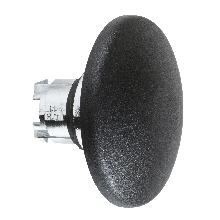 Testa pulsante emisferica D.22- con ritorno - fungo D. 60mm - nera - SCHNEIDER ELECTRIC ZB4BR216 product photo